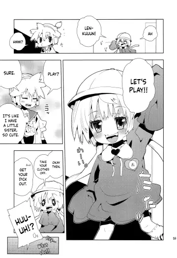 [Seihoukei] Len-kun ni Tsui Ecchi na Ijiwaru Shichau no wa, Minna Len-kun ga Da-isuki Dakara Dayo! Fhentai - Page 58