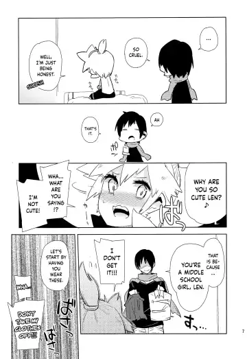 [Seihoukei] Len-kun ni Tsui Ecchi na Ijiwaru Shichau no wa, Minna Len-kun ga Da-isuki Dakara Dayo! Fhentai - Page 6
