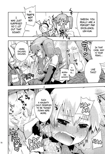 [Seihoukei] Len-kun ni Tsui Ecchi na Ijiwaru Shichau no wa, Minna Len-kun ga Da-isuki Dakara Dayo! Fhentai - Page 69