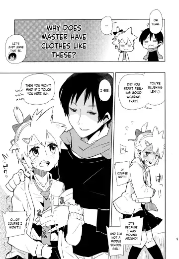 [Seihoukei] Len-kun ni Tsui Ecchi na Ijiwaru Shichau no wa, Minna Len-kun ga Da-isuki Dakara Dayo! Fhentai - Page 8