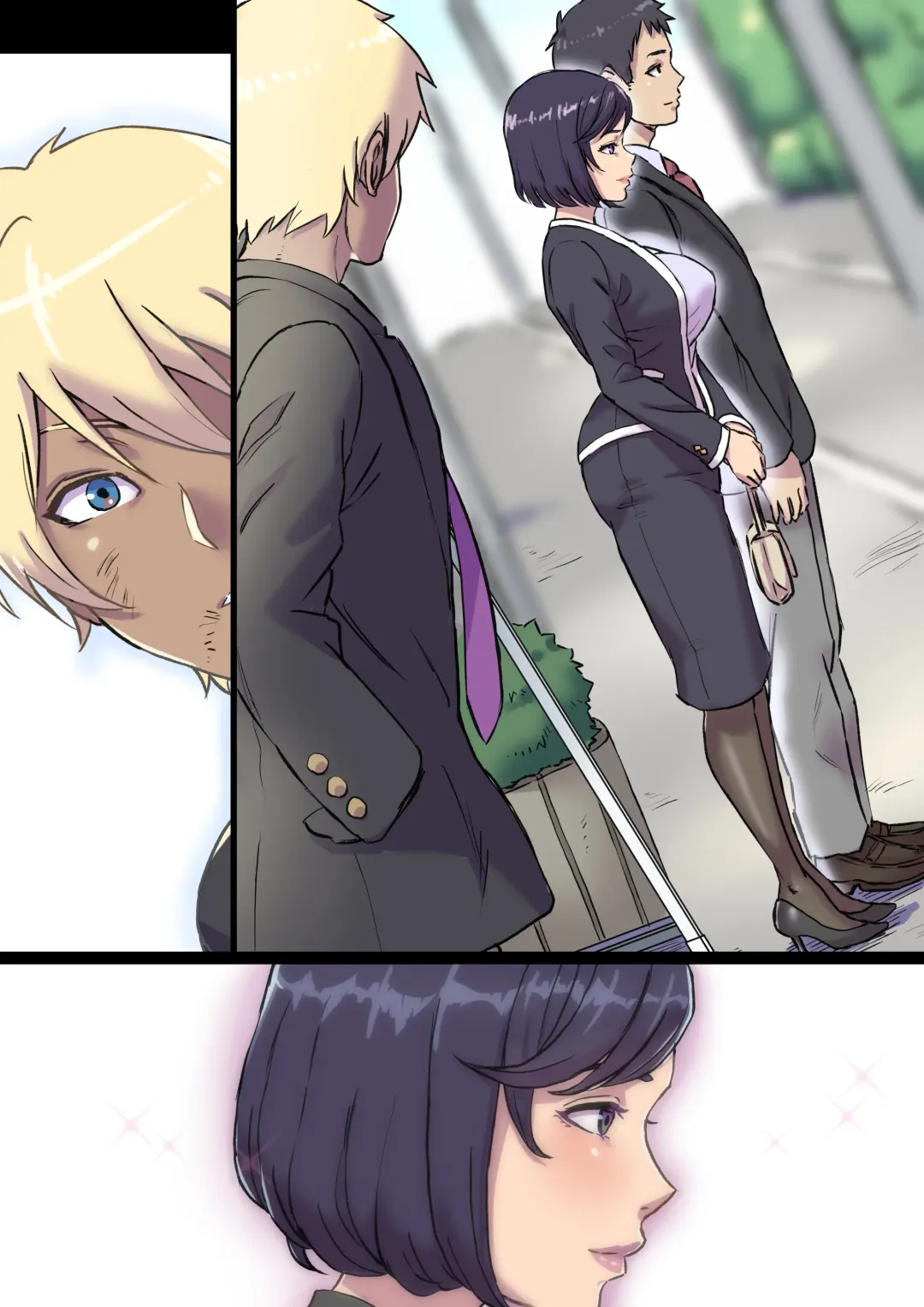 [Shibire Hitsuji] Zoku Tonari no Bed de Netorareru Kangoshi Jukubo / The MILF Nurse Cuckolded Gets Taken Away In The Bed Next To Mine - Continuation Fhentai - Page 3