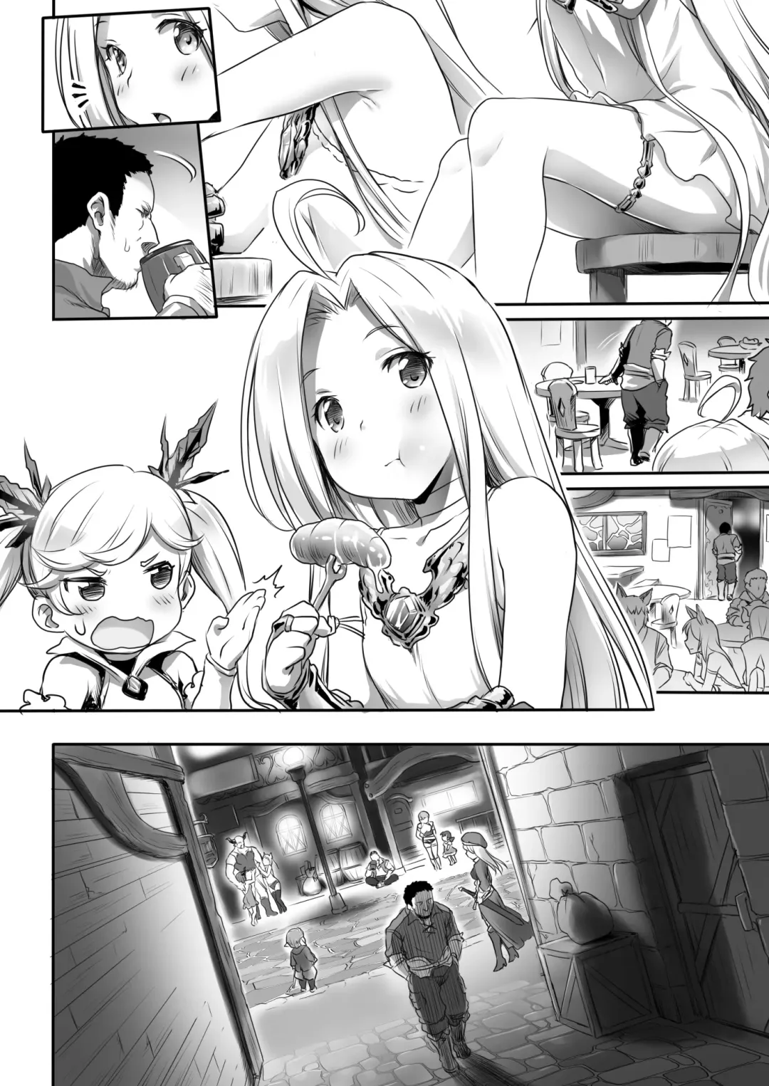 [Zanzi] Karada o ULyria | Lyria Sells Her Body Fhentai - Page 4