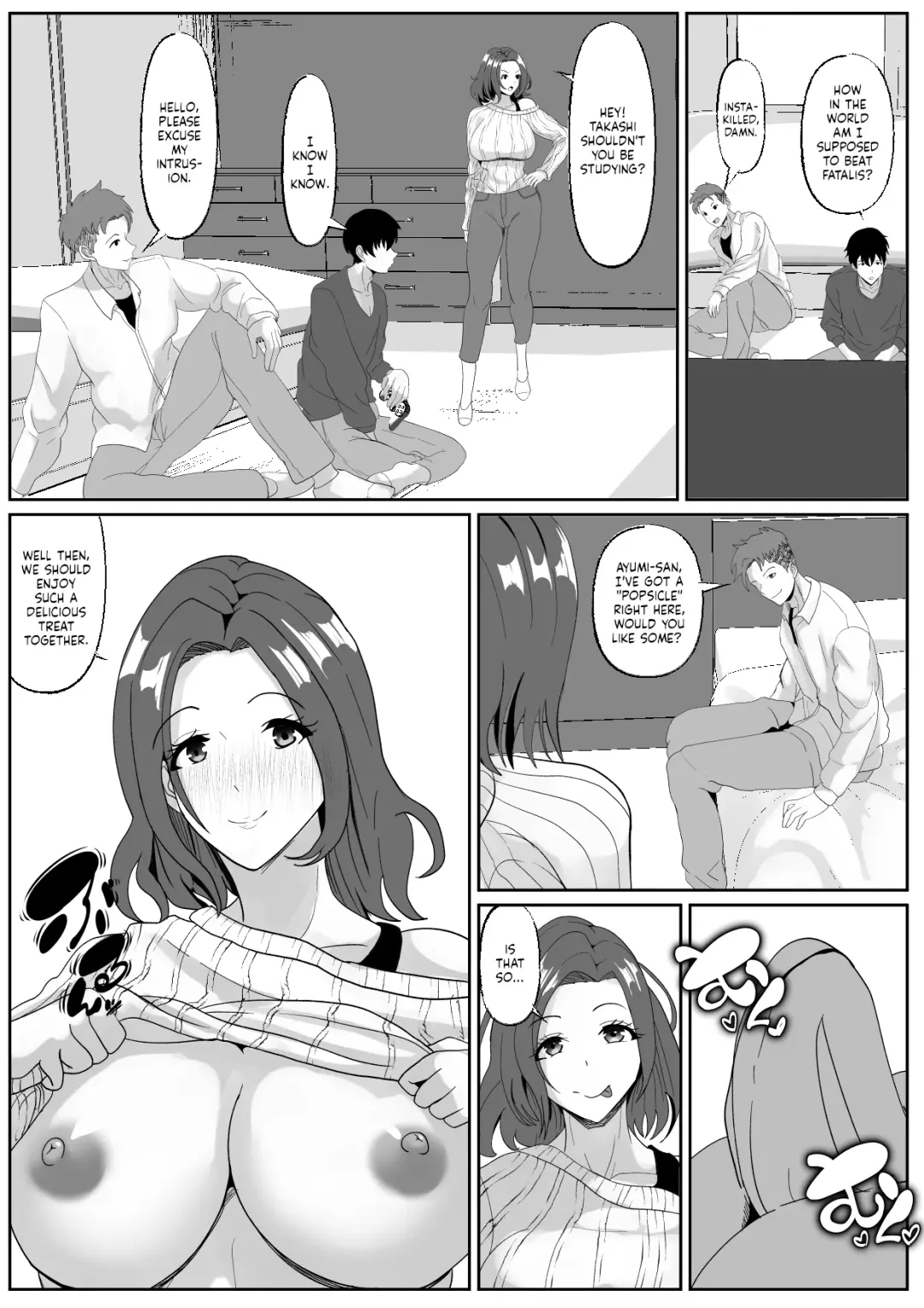 Shinyuu no Haha wa Hatsujouki Fhentai - Page 13