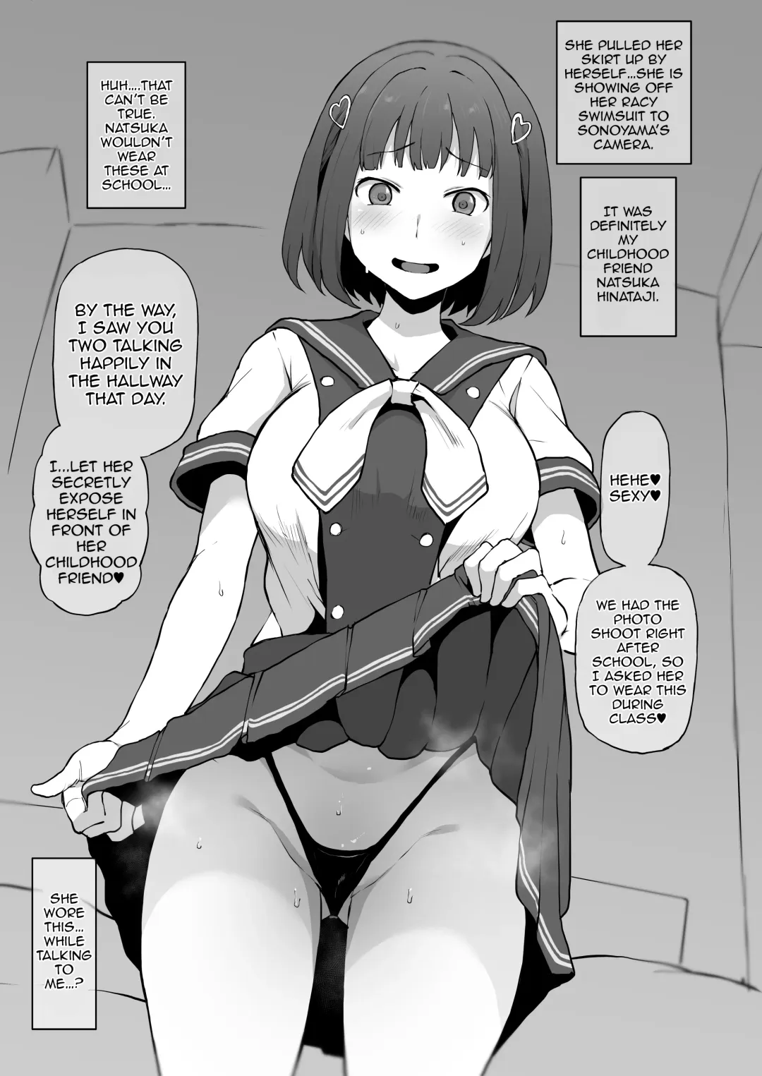 [Terasu Mc] Yarichin kara Imouto to Osananajimi no Honnou Mukidashi na Shashin o Katte Shikoru Hon Fhentai - Page 5