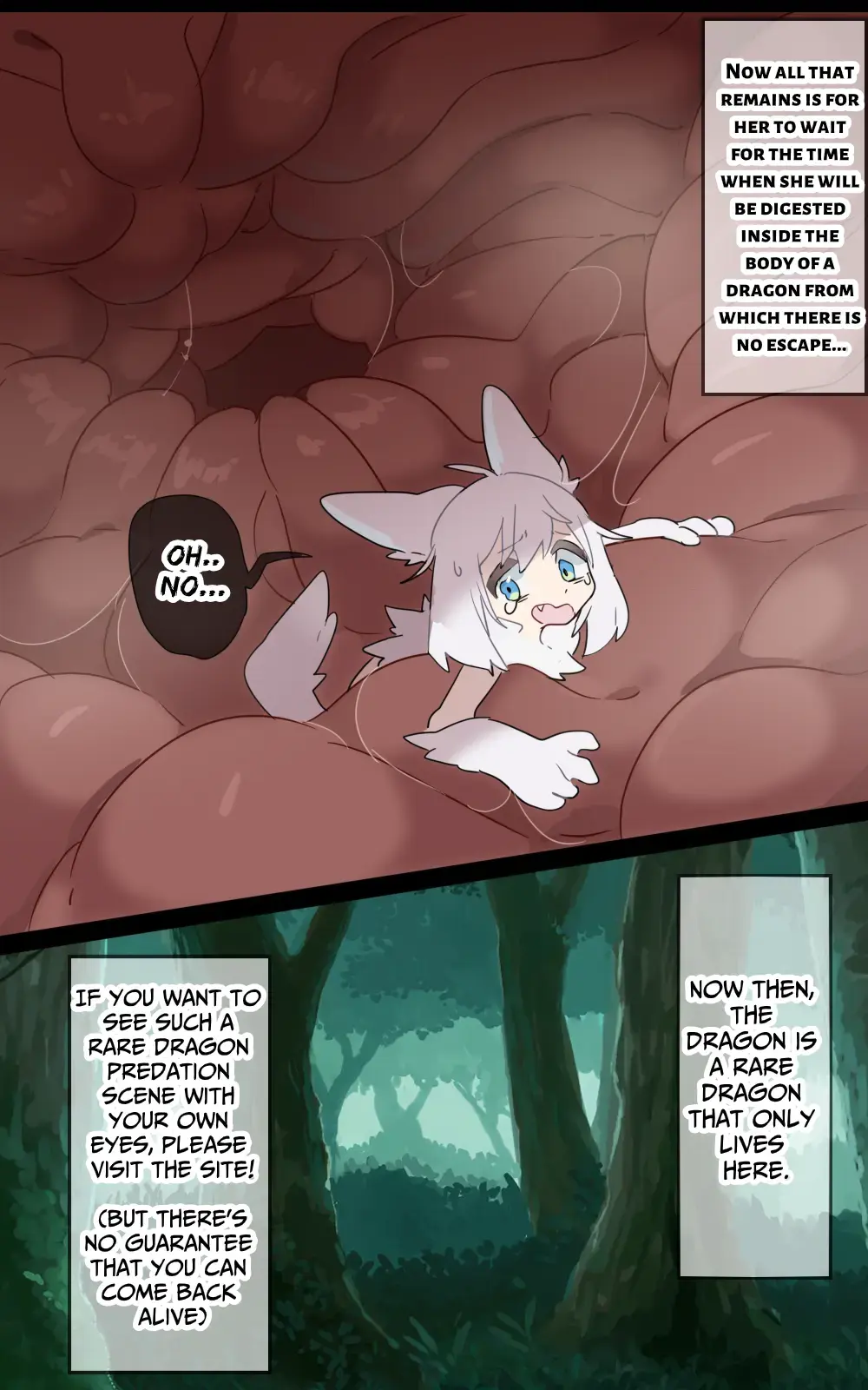 [Ima Att] Dinosaur-shaped dragon VORE Fhentai - Page 7