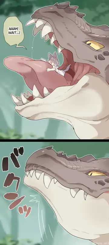 [Ima Att] Dinosaur-shaped dragon VORE Fhentai - Page 4