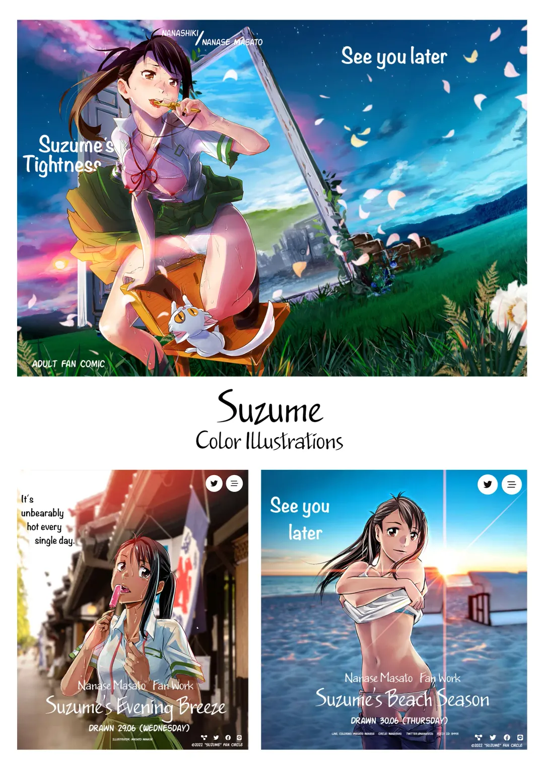 [Nanase Masato] Suzume no Shimari | Suzume's Tightness Fhentai - Page 34