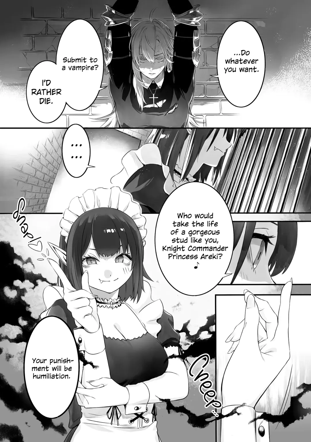 [Minaka Shobu] Kyuuketsuhime no Himekishi Kansatsu Fhentai - Page 3