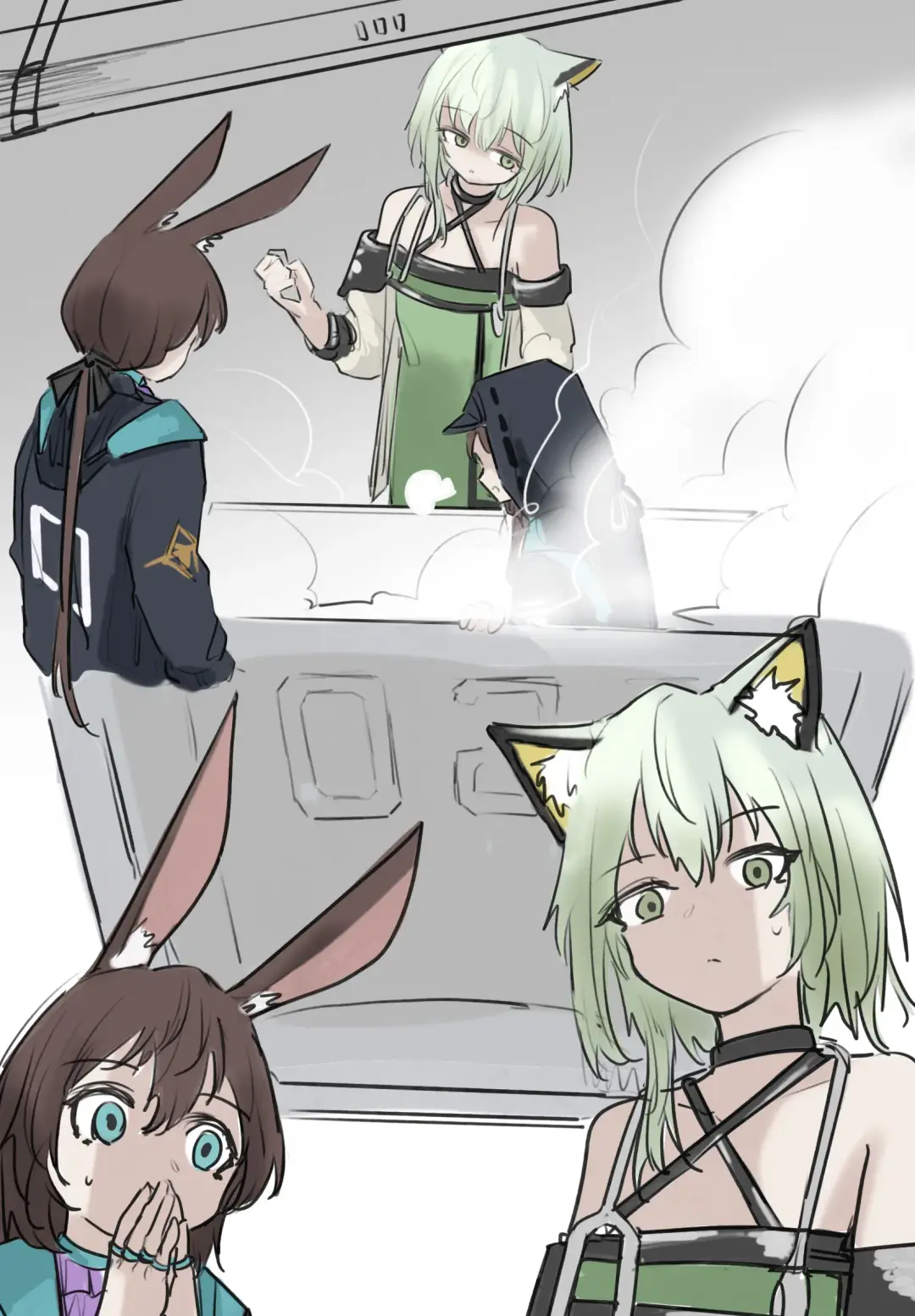 小博士大战凯尔希 Fhentai - Page 4