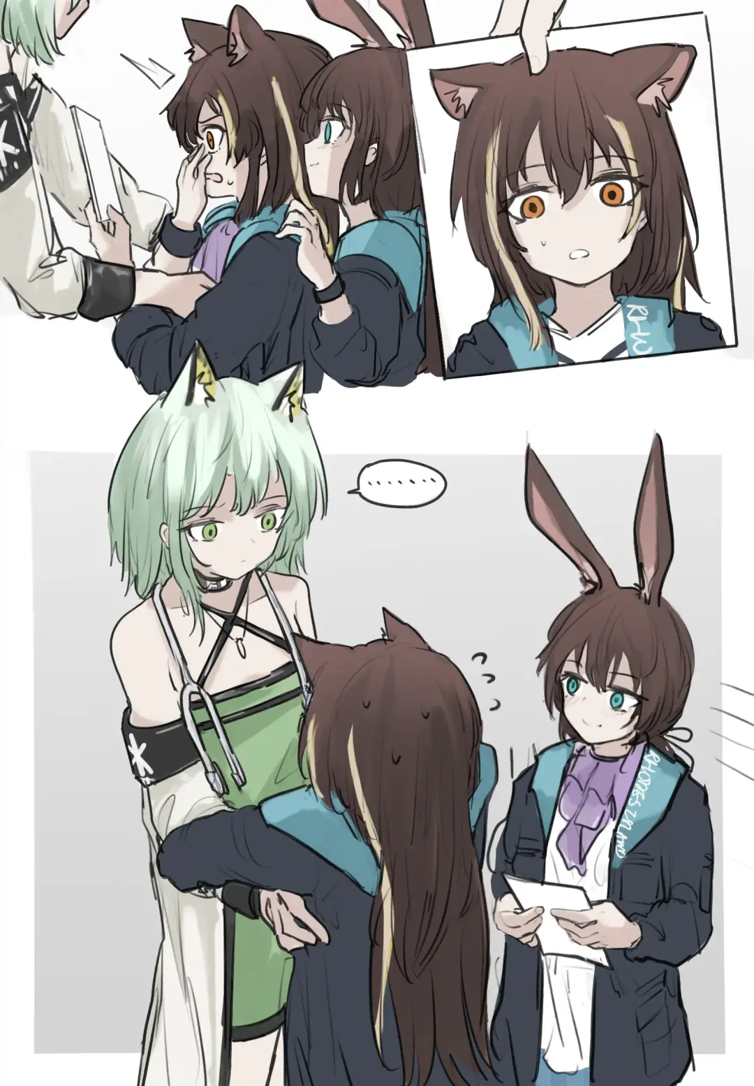 小博士大战凯尔希 Fhentai - Page 8