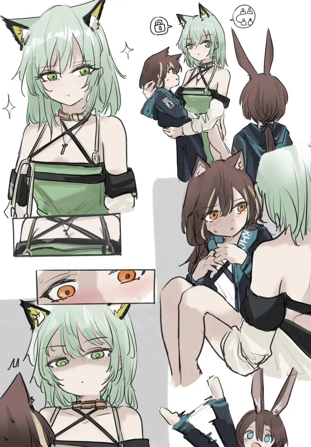 小博士大战凯尔希 Fhentai - Page 9