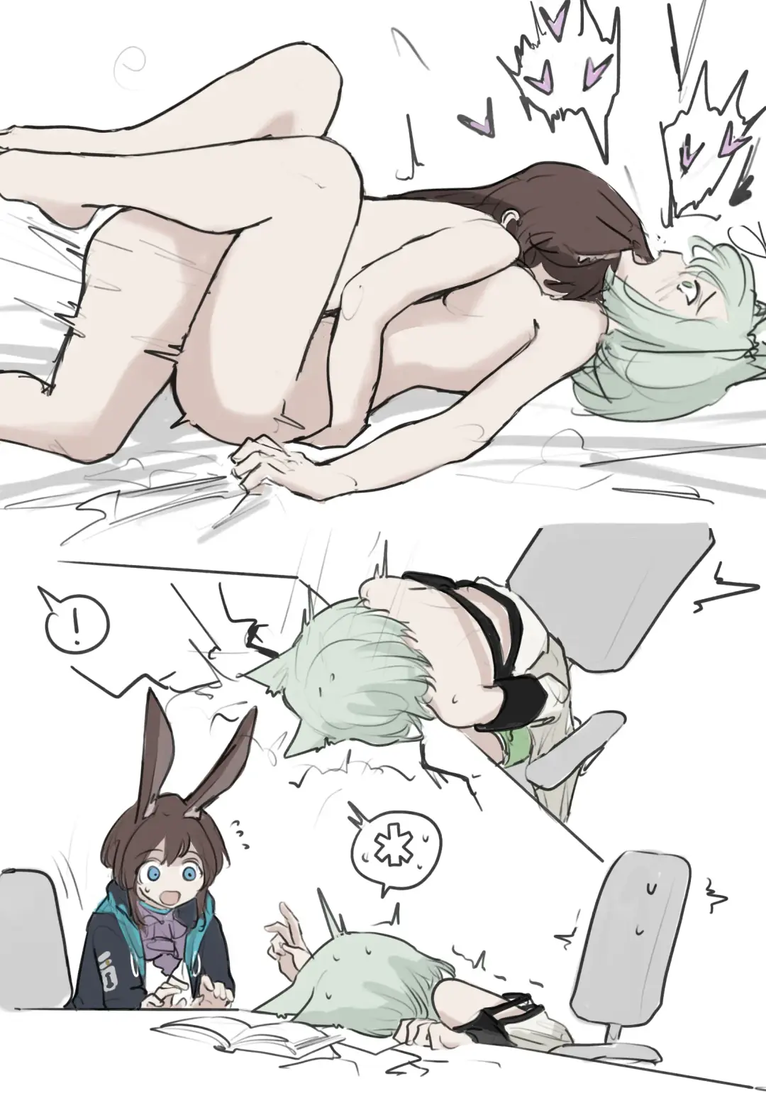 小博士大战凯尔希 Fhentai - Page 33