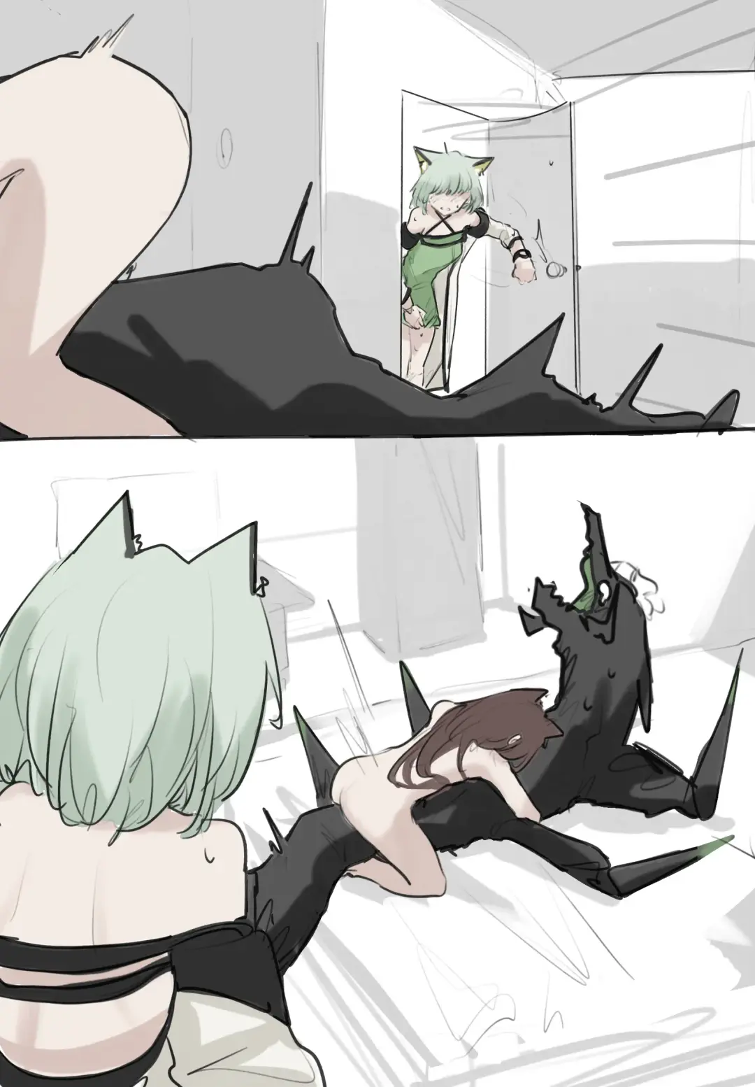 小博士大战凯尔希 Fhentai - Page 35