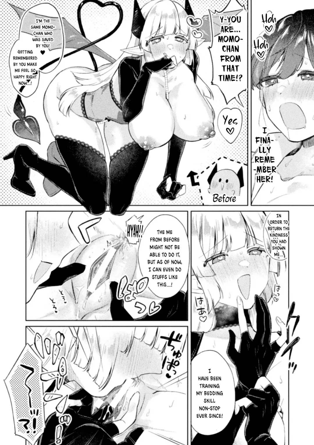 [Suetsugu] Succubus no Ongaeshi | Succubus Returns a Favor Fhentai - Page 12