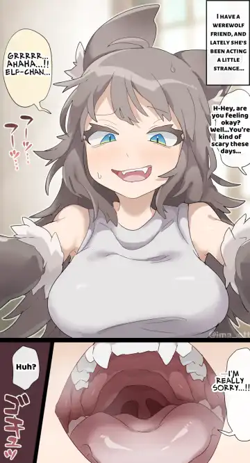 Read [Ima Att] Wolf Woman SAME SIZE VORE - Fhentai