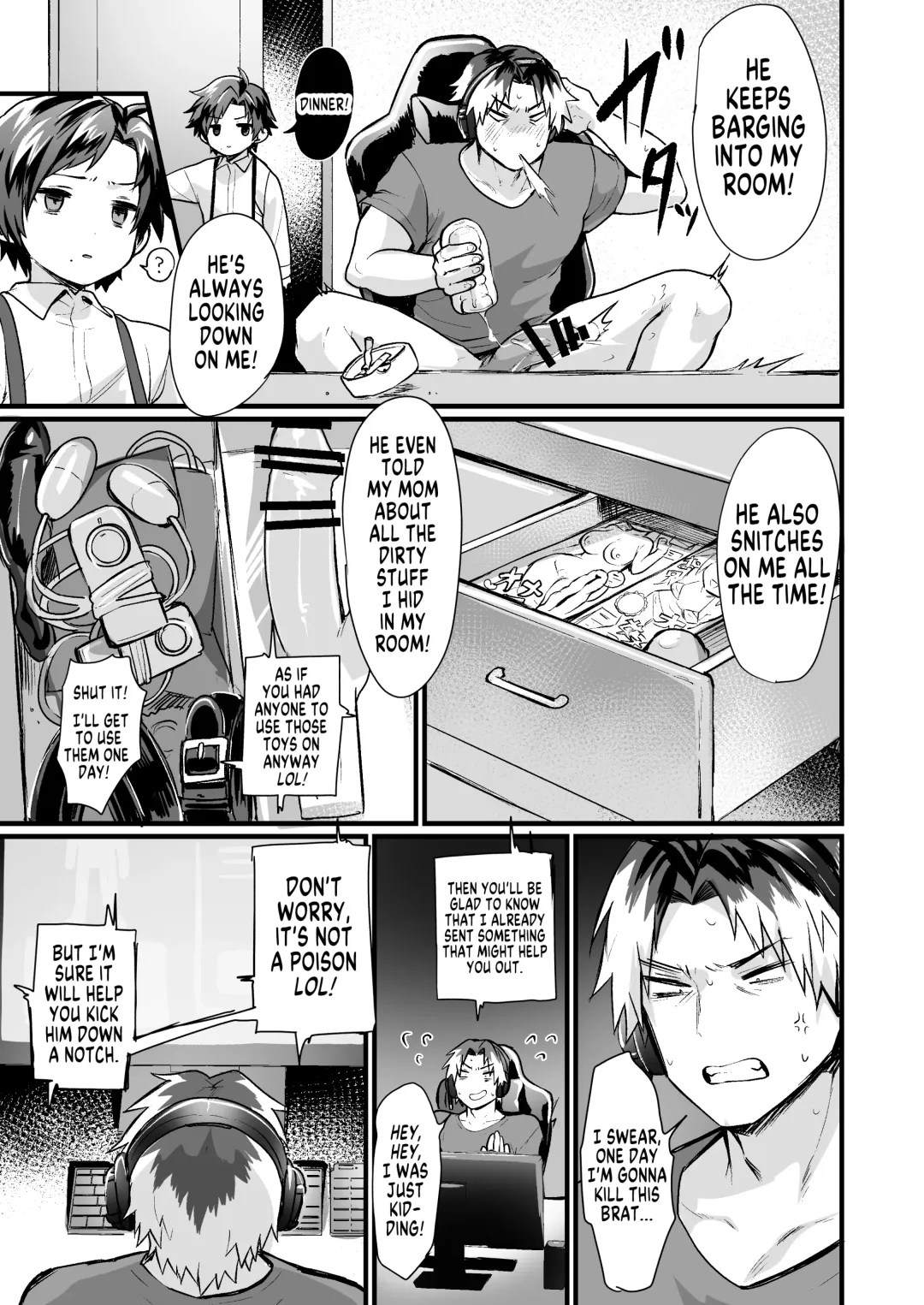 [Echigoya Takeru] Onii-chan ni wa Sakaraenai! ~Namaiki na Otouto TS~ Fhentai - Page 3