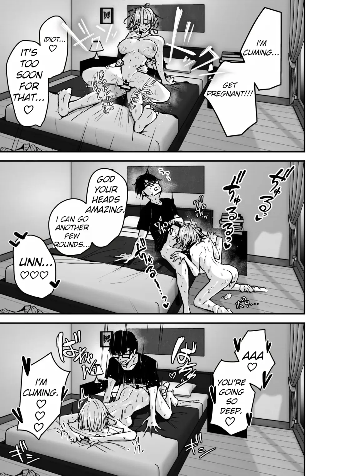 [Uni Toshiki] Kinpatsu Chounyuu Gal ni Gyaku DeliHeal Atsukai Sarete Iru Ore no Hanashi Fhentai - Page 23