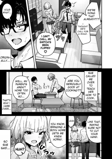 [Uni Toshiki] Kinpatsu Chounyuu Gal ni Gyaku DeliHeal Atsukai Sarete Iru Ore no Hanashi Fhentai - Page 5