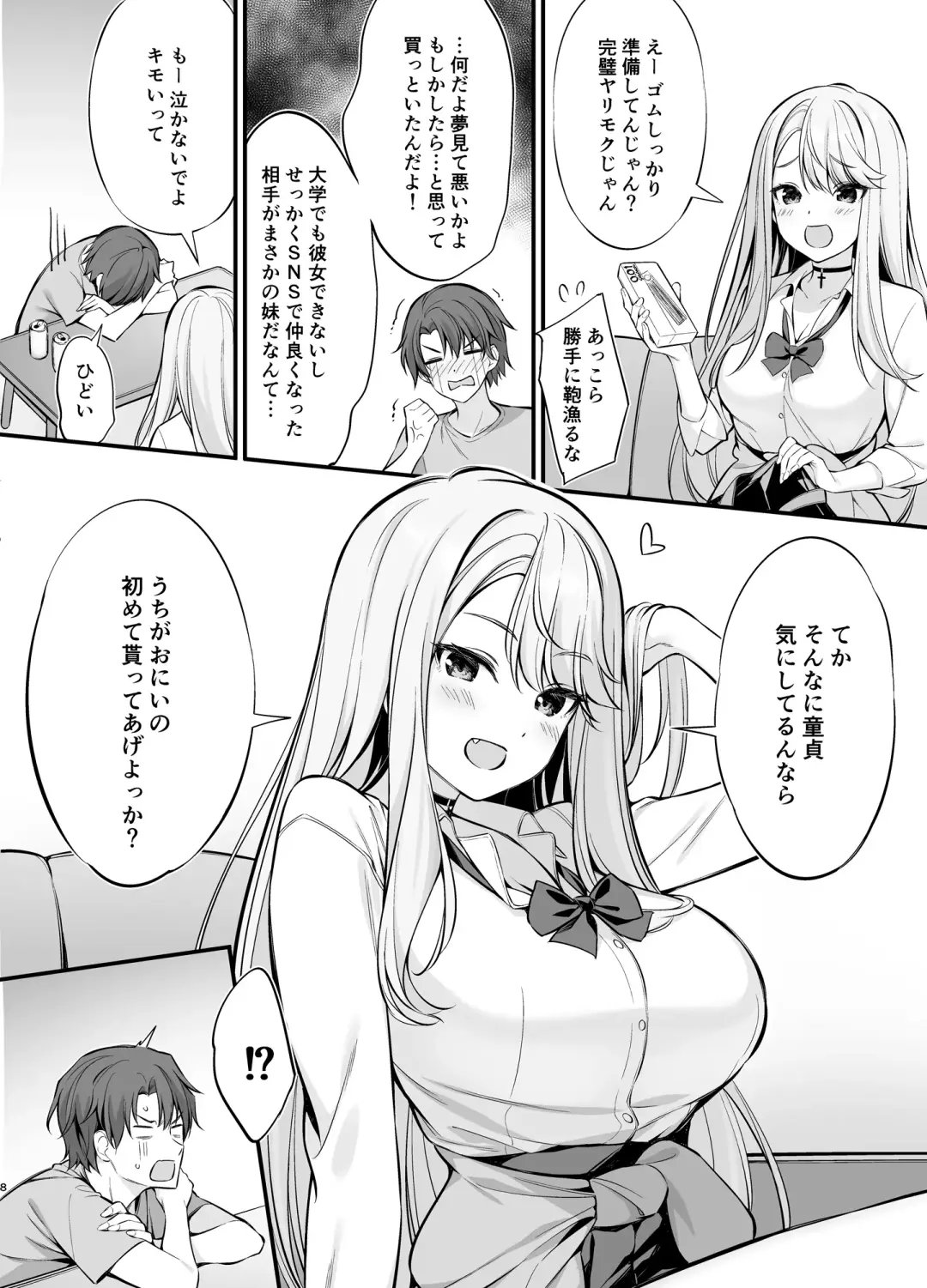 [Oryou] SNS de Deatta no wa Gyaru-ka shita Imouto Deshita (decensored) Fhentai - Page 7
