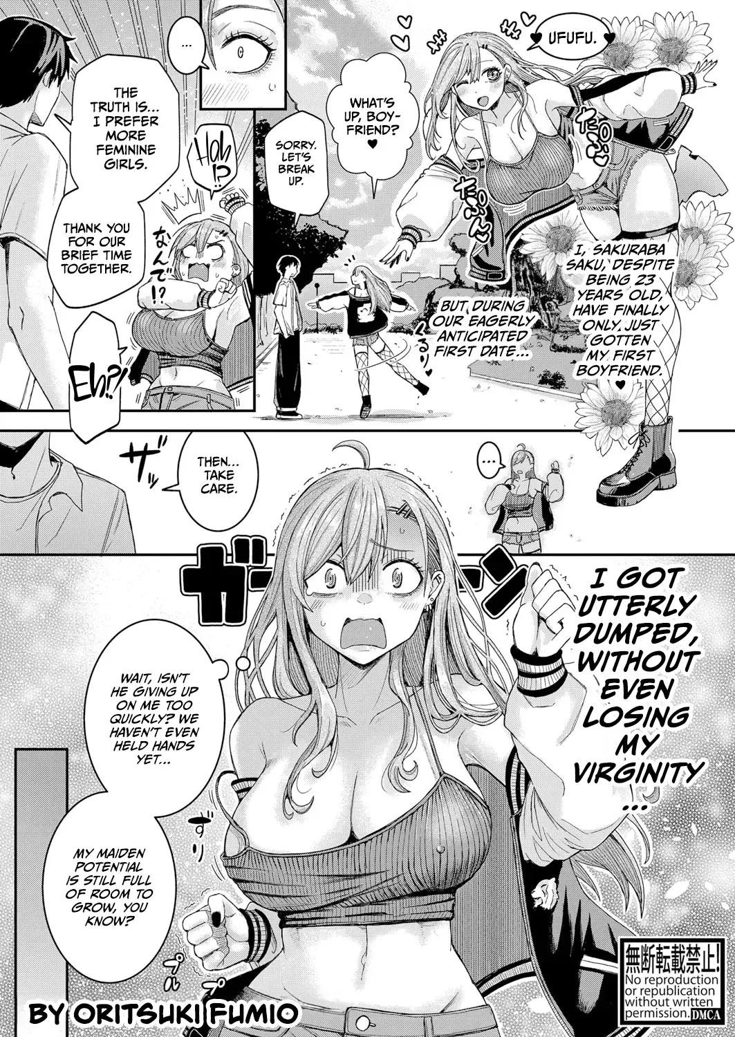 [Oritsuki Fumio] Nagachichi Ponkotsu Onee-chan wa Otouto to Pakoritai | Big Sister With Drooping Tits Wants to Fuck Her Little Brother Fhentai - Page 1