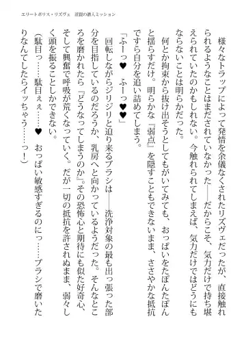 [Hisui - Tourou] Elite Police Rizuve Midarawana no Sennyuu Mission Fhentai - Page 39