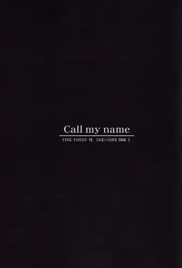 [Yuuki Takeru] Call my name (decensored) Fhentai - Page 2