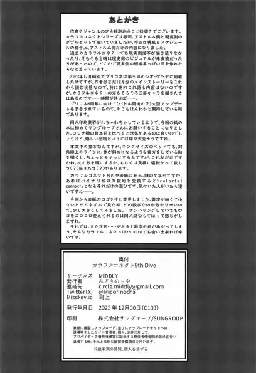 [Midorinocha] Colorful Connect 9th:Dive Fhentai - Page 33