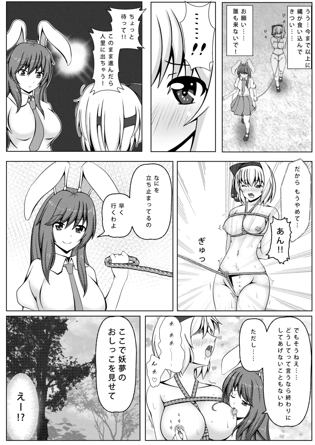 [Tora] Usagi to Niwashi no Abunai Asobi Fhentai - Page 8