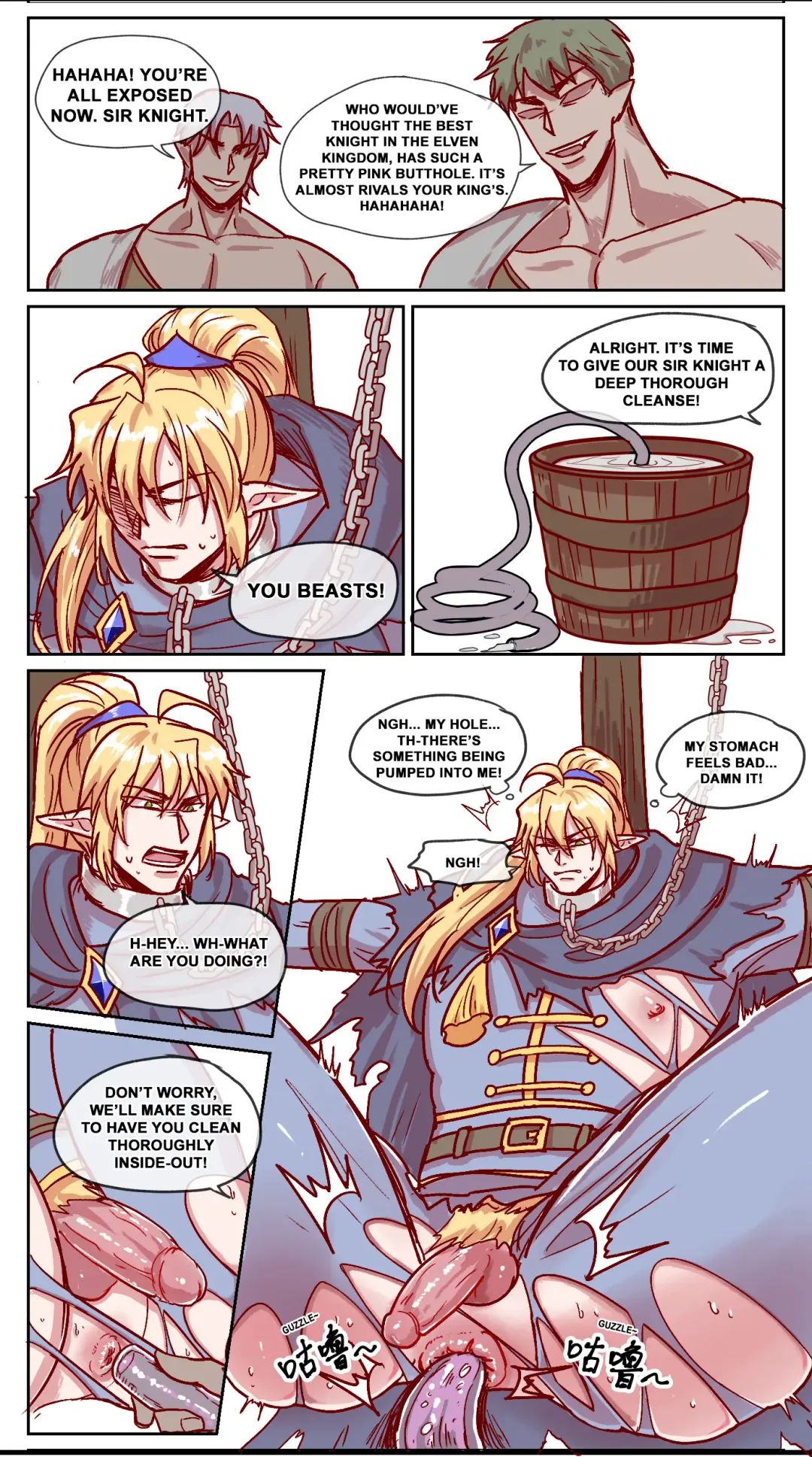 【DARK STORY】THE MERCENARY AND THE ELF KING Fhentai - Page 23