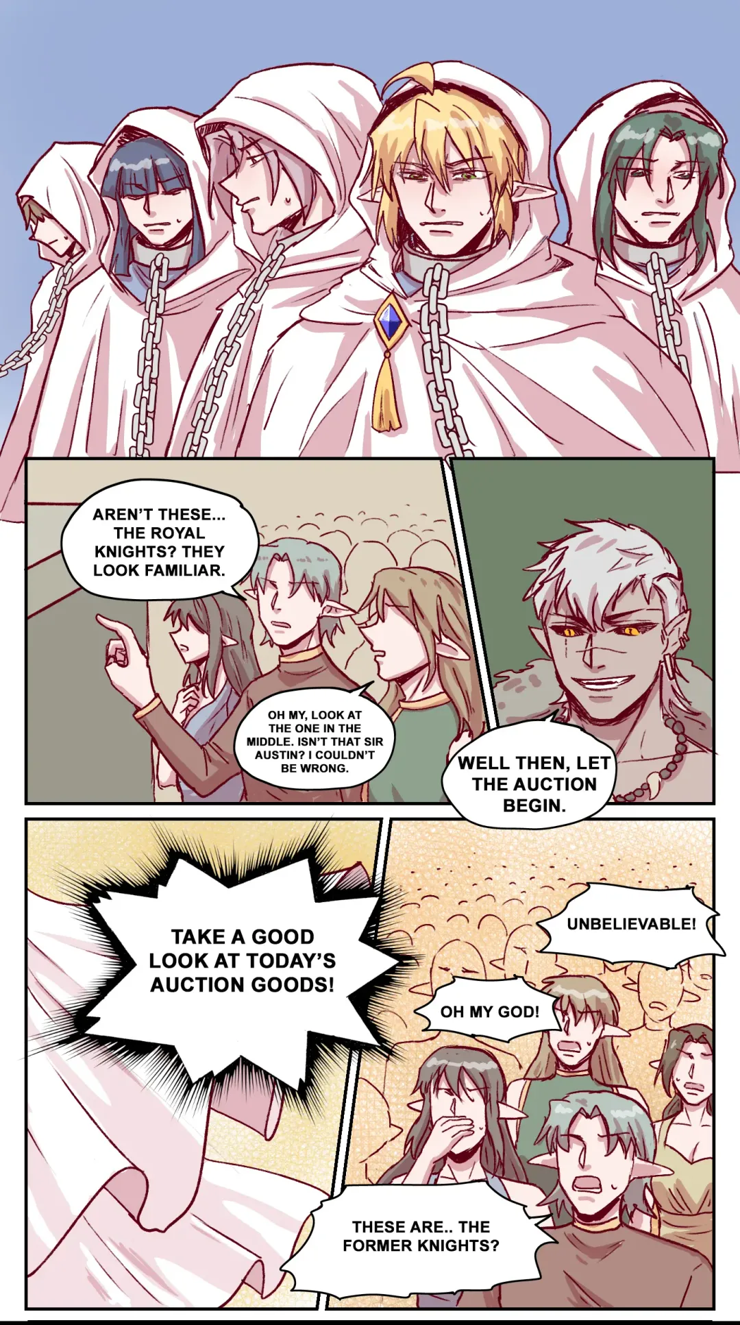 【DARK STORY】THE MERCENARY AND THE ELF KING Fhentai - Page 39