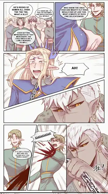 【DARK STORY】THE MERCENARY AND THE ELF KING Fhentai - Page 15