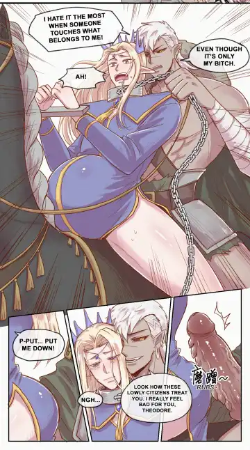 【DARK STORY】THE MERCENARY AND THE ELF KING Fhentai - Page 16