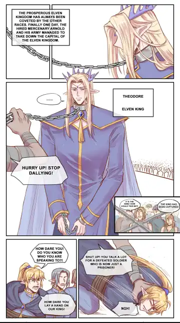 【DARK STORY】THE MERCENARY AND THE ELF KING Fhentai - Page 2