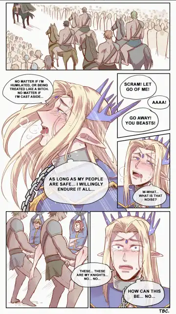 【DARK STORY】THE MERCENARY AND THE ELF KING Fhentai - Page 20