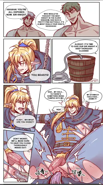 【DARK STORY】THE MERCENARY AND THE ELF KING Fhentai - Page 23