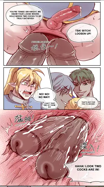 【DARK STORY】THE MERCENARY AND THE ELF KING Fhentai - Page 31
