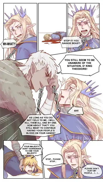 【DARK STORY】THE MERCENARY AND THE ELF KING Fhentai - Page 4