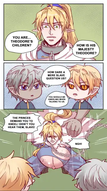 【DARK STORY】THE MERCENARY AND THE ELF KING Fhentai - Page 42