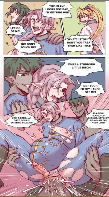 【DARK STORY】THE MERCENARY AND THE ELF KING Fhentai - Page 43