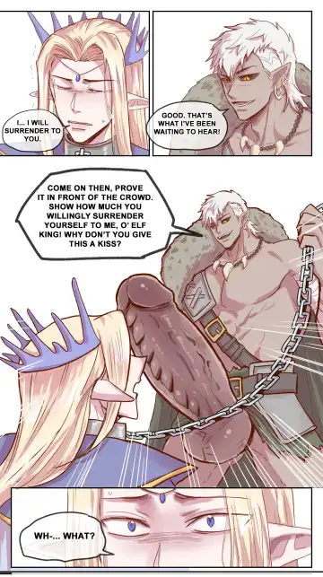 【DARK STORY】THE MERCENARY AND THE ELF KING Fhentai - Page 5