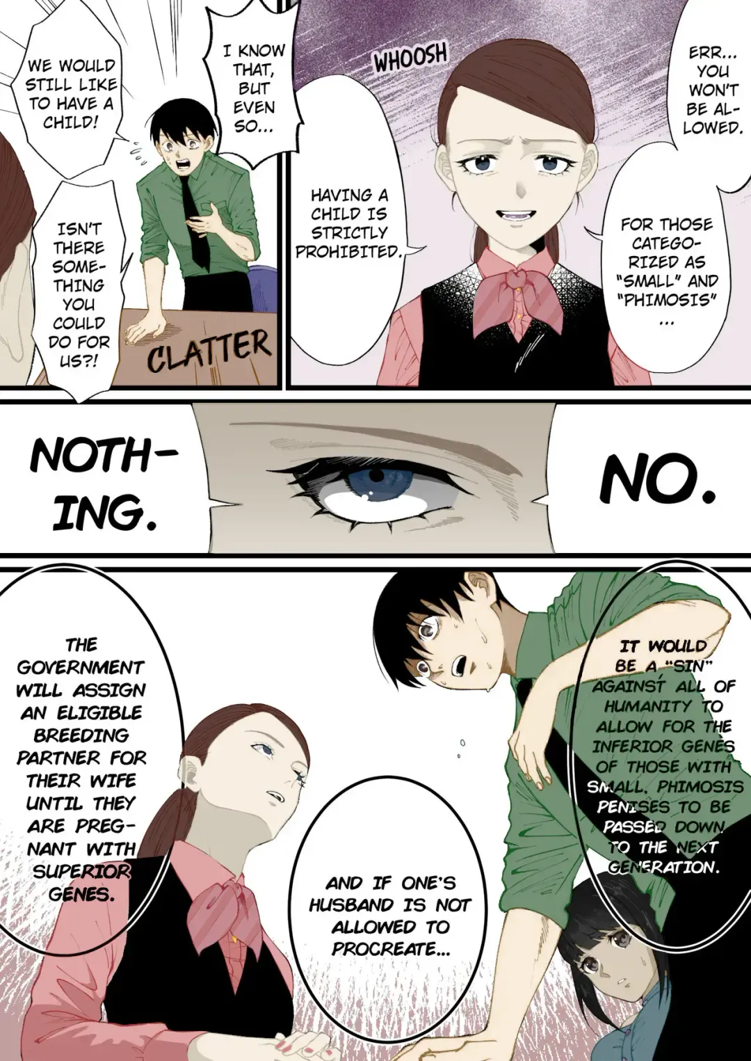 [Mugicya World] A World Where Small, Phimosis Cocks Are Hated Fhentai - Page 3