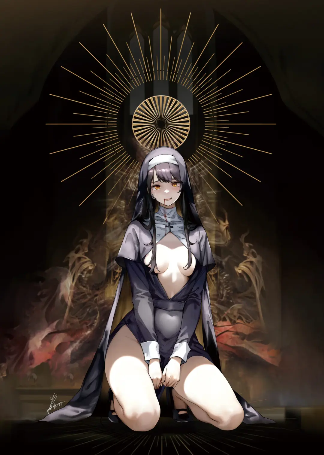 [Ribyuhki] Succubus o Shoukan Shitara, Gal Deshita. Fhentai - Page 23