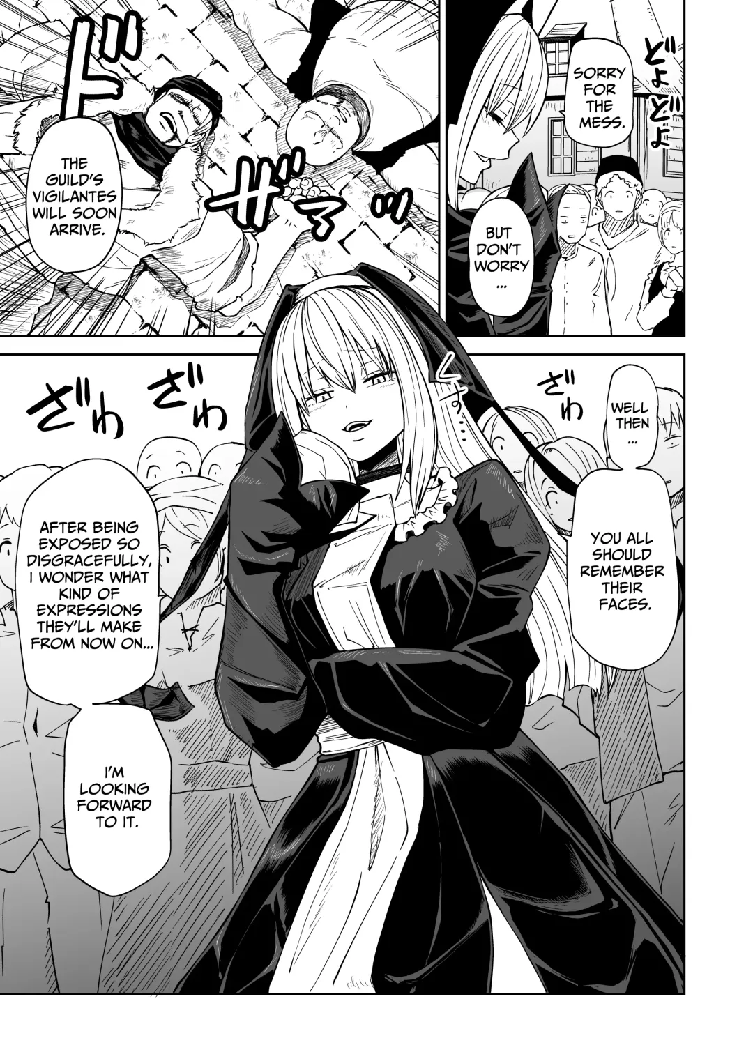 [Sakamoto Kafka] Tsuyo Tsuyo Seijo Buzama Make | Super Strong Saintess, Loses Abysmally Fhentai - Page 12