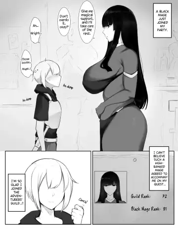 [Elimiko] Majutsushi Onee-san ga Maryoku Hokyuu Suru Tame ni Boukensha-kun kara Sakusei Suru Hanashi | The Tale of a Mage Oneesan Who Milks an Adventurer to Replenish Her Magical Power. Fhentai - Page 2
