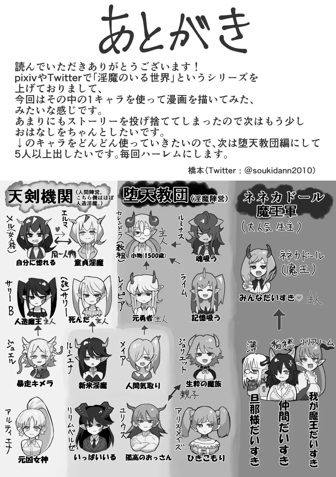 [Hashimoto] Inma no Iru Sekai ~Luciena Bunsin Harem Hen~ Fhentai - Page 42