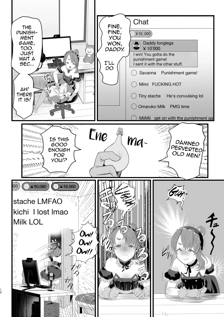 [Guro Tsuki] Otokonoko Haishinsha Nagesen ni Noserarete Hamerarechaimashita Fhentai - Page 12