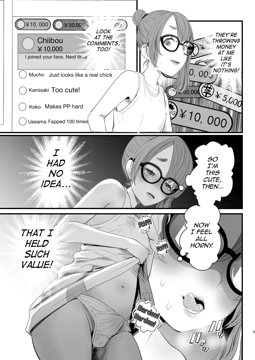 [Guro Tsuki] Otokonoko Haishinsha Nagesen ni Noserarete Hamerarechaimashita Fhentai - Page 9