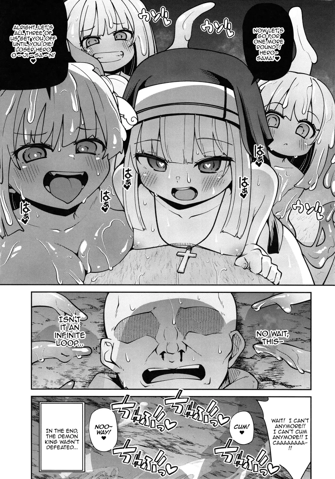 [Leafy] Seijo to Slime to Zako Yuusha | The Nun, The Slime and The Weakling Hero Fhentai - Page 31