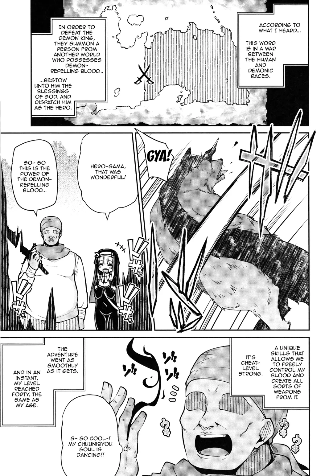 [Leafy] Seijo to Slime to Zako Yuusha | The Nun, The Slime and The Weakling Hero Fhentai - Page 9