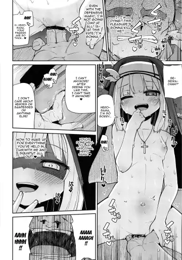 [Leafy] Seijo to Slime to Zako Yuusha | The Nun, The Slime and The Weakling Hero Fhentai - Page 28
